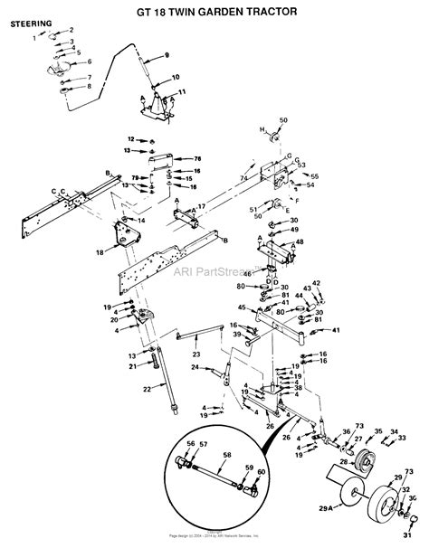 aypelectrolux    parts diagram  steering