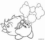 Kirby Coloring Pages Fire Cool2bkids Kids Mario Printable Ninja Sheets Print Game Outlines sketch template