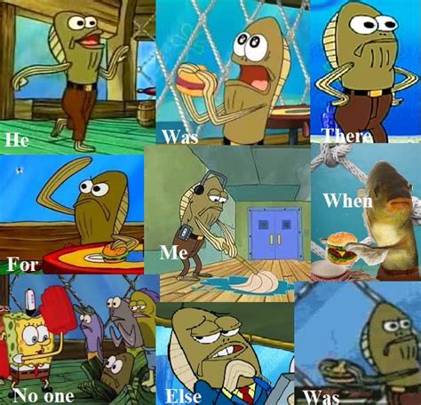 you can view all sorts of memes from spongebob squarepants