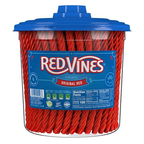 red vines original red licorice candy  lb jar walmartcom