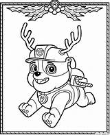Patrouille Coloriage Noel Ruben Christmas Chiot Rubble Colorier Holiday Sheets Telecharger Chelas Imprimé sketch template