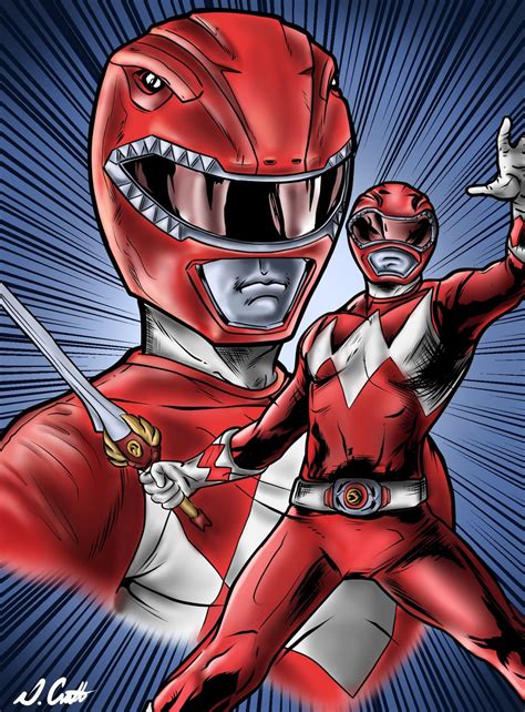 Red Ranger Mighty Morphin Power Rangers By