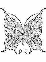 Papillon Butterflies Colorear Papillons Butterfly Farfalle Coloriages Insectos Vlinders Stampare Moeilijk Insectes Insetti Kleurplaat Jolis Adulti Mariposas Kleurplaten Enfants Justcolor sketch template