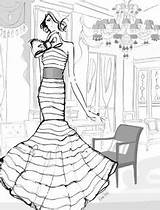 Mode Hess Ideeën Couture Fashion Jacky Winter Group Stijl Chanel Modeontwerp Moda Prints sketch template