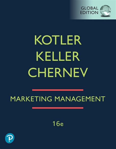 kotler  keller marketing management global edition  edition