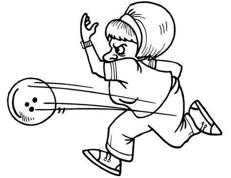 playing bowling coloring pages bowling coloring pages coloring