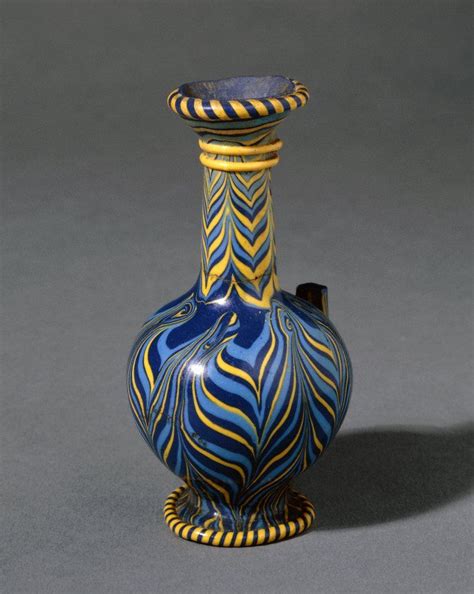 Egyptian Glass Cosmetic Jug British Museum Egiziano Vasi