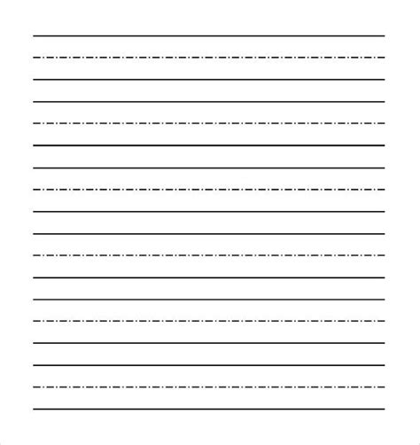 printable dotted lined paper