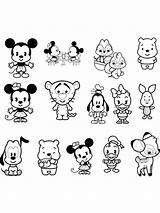 Disney Baby Coloring Pages Printable Coloring4free Color Kids Print Cartoons Recommended sketch template