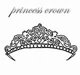Crown Princess Coloring Expensive Netart sketch template