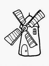 Molino Windmill Molinos Pintar Casas Mills Tipus sketch template