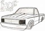Lifted C10 Lowered sketch template