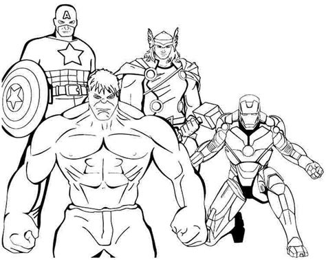 11 Cool De Coloriage Avengers Stock Superhero Coloring