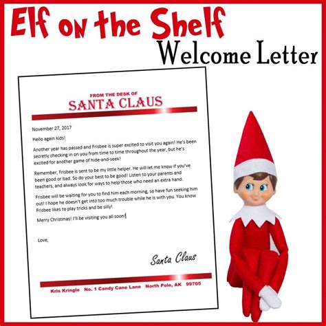 elf   shelf customizable  letter printables  mom