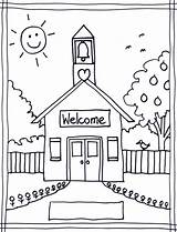 Coloring Welcome Pages Kids Printable Getcolorings Back Color sketch template