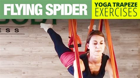 yoga trapeze exercise flying spider core strength youtube