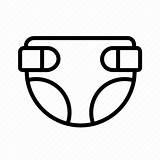 Icon Diaper Baby Nappies Kids Editor Open sketch template
