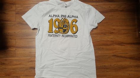 alpha phi alpha fraternity t shirt alpha phi alpha fraternity crest t shirt