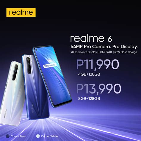 Realme 6, 6 Pro now available in the Philippines