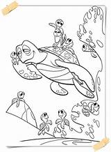 Disney Coloring Nemo Printable Pages sketch template