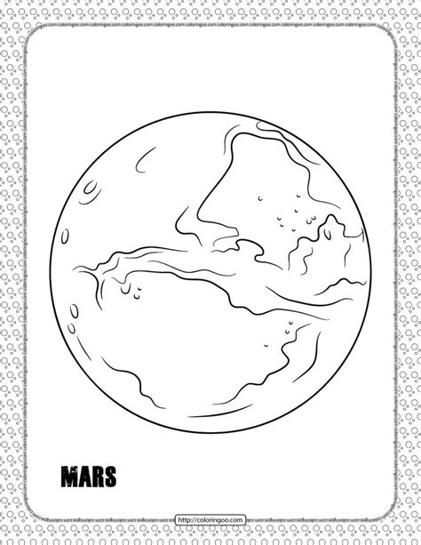 mars planet coloring pages planet coloring pages solar system