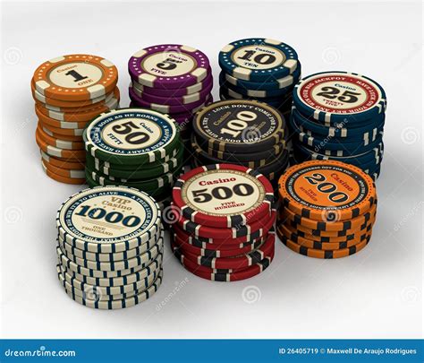 casino chips stock illustration illustration  dollar