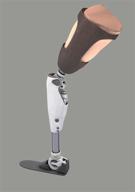 Above Knee Prosthetic Leg 3d Animated Cgtrader