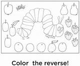 Coloring Caterpillar Hungry Very Pages Butterfly Clipart Template Library Templates Clip Comments sketch template