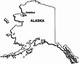Alaska Map Coloring Wecoloringpage sketch template