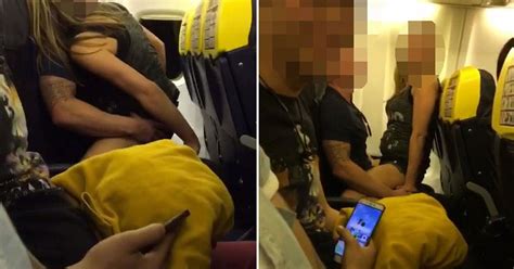 watch randy couple romp in front of stunned passengers on ibiza flight