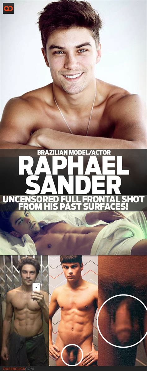raphael sander brazilian model actor uncensored full frontal shot from his past surfaces