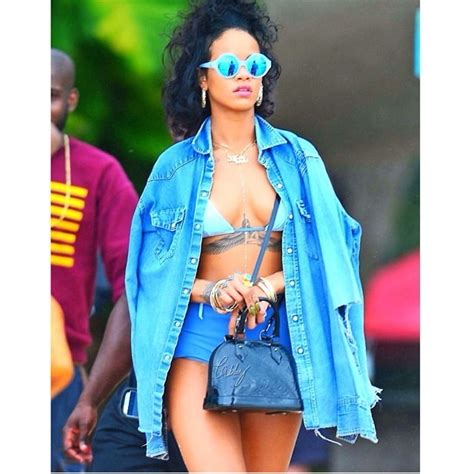 rihanna s outfit to an event in the barbados cute or