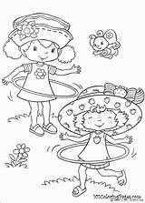 Coloring Strawberry Shortcake Pages Princess Popular sketch template