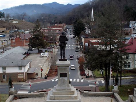 sylva nc downtown sylva  courthouse photo picture image north