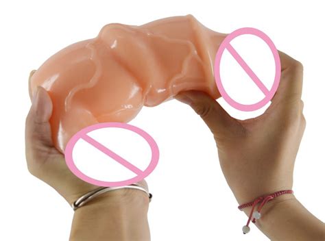 Faak Thick Dildo With Big Testicle Massage Tool Easy Clean