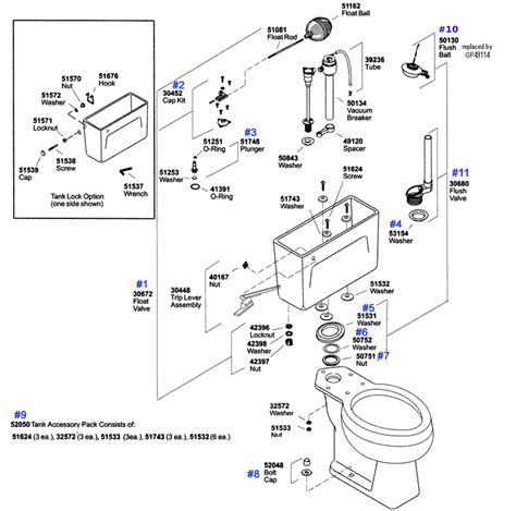 kohler wellworth toilet repair parts   series toilets