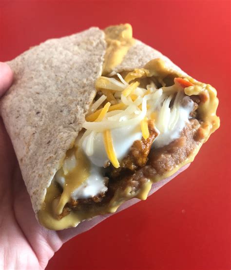 beefy  layer burrito  taco bell burrito walls