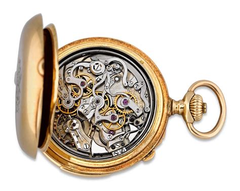 patek philippe yellow gold minute repeater split second chronograph