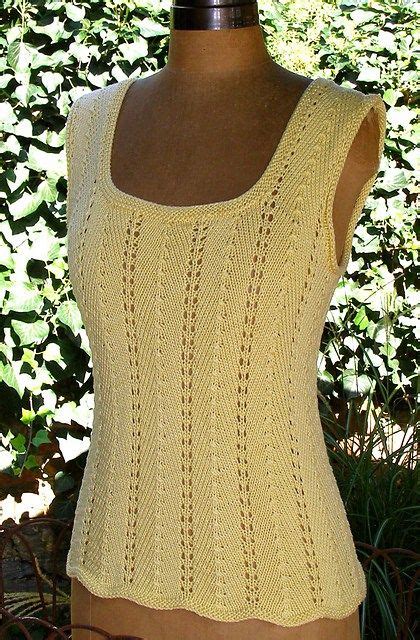 sleeveless tops knitting patterns summer knitting patterns summer