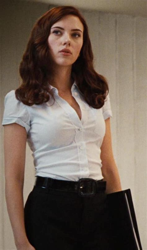 Scarlett Johansson Plays Natasha Romanoff In Iron Man 2