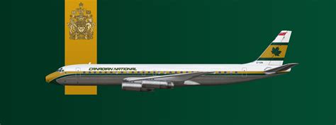 douglas dc 8 62 canadian national airlines gallery airline empires