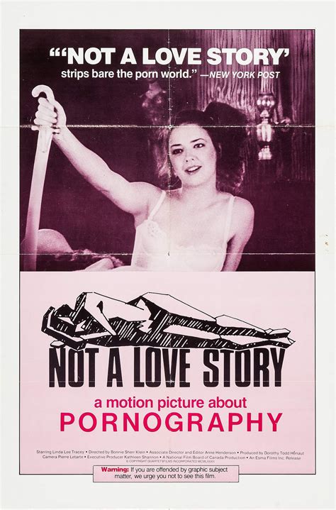Not A Love Story A Film About Pornography 1981