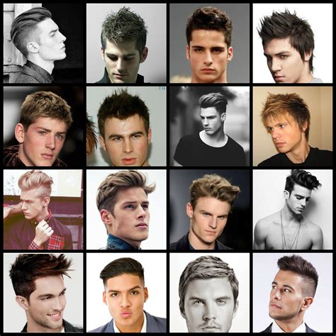 types  hairstyles  men