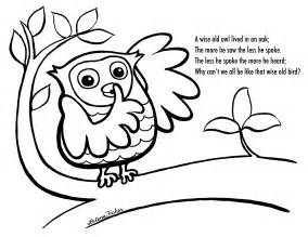 wise owl colouring pages owl coloring pages puppy coloring pages