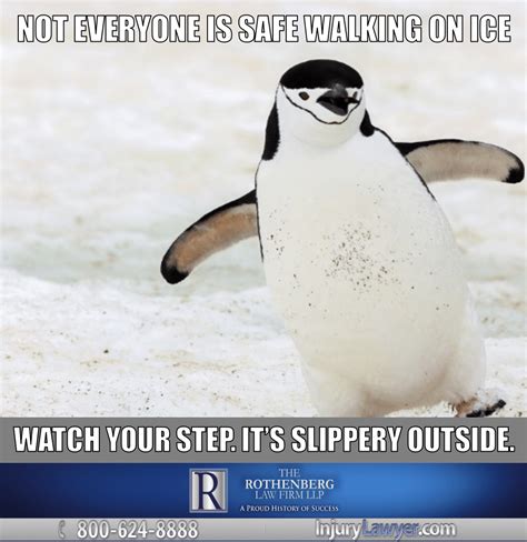 Slip And Fall On Ice Meme The Rothenberg Law Firm Llp