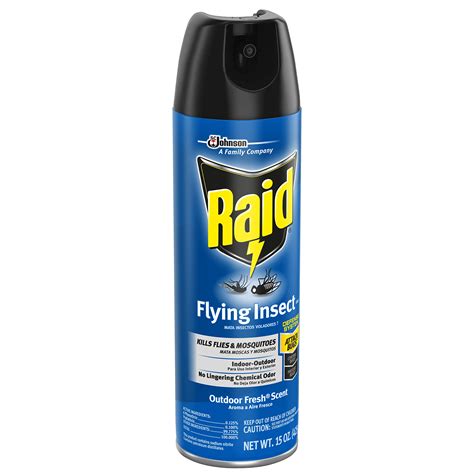 raid flying insect killer  oz  degree