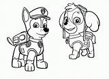 Chase Coloring Paw Patrol Pages Popular sketch template