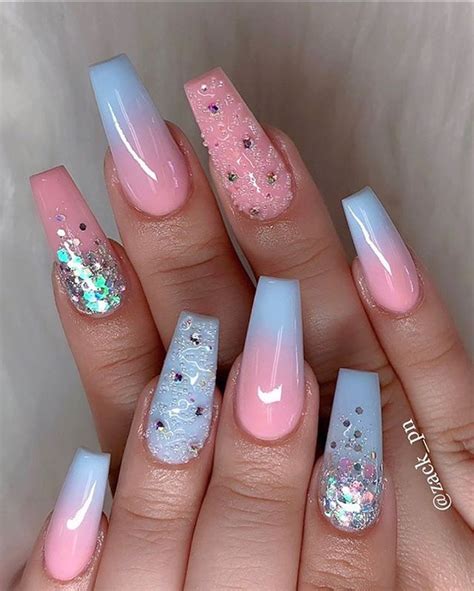 Zack Pn Nails Naildesign Pink Ombre Nails Blue Ombre Nails Nail