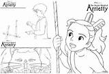 Coloring Pages Arrietty Secret Activity Kidsfunreviewed Ghibli Drawings Sounds Really Cute Movie sketch template