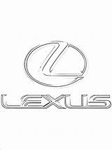Coloring Lexus Pages sketch template